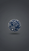 Starseed Pendant in Midnight Blue