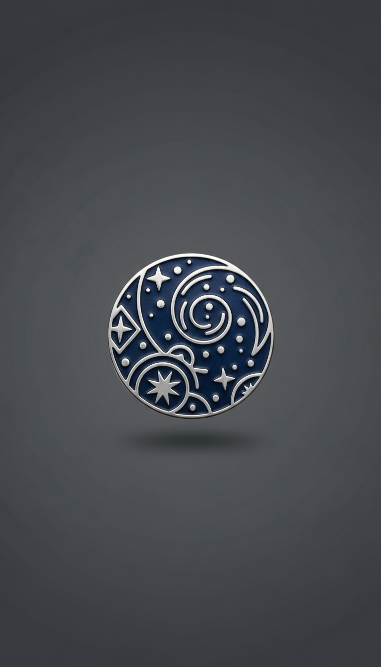 Starseed Pendant in Midnight Blue